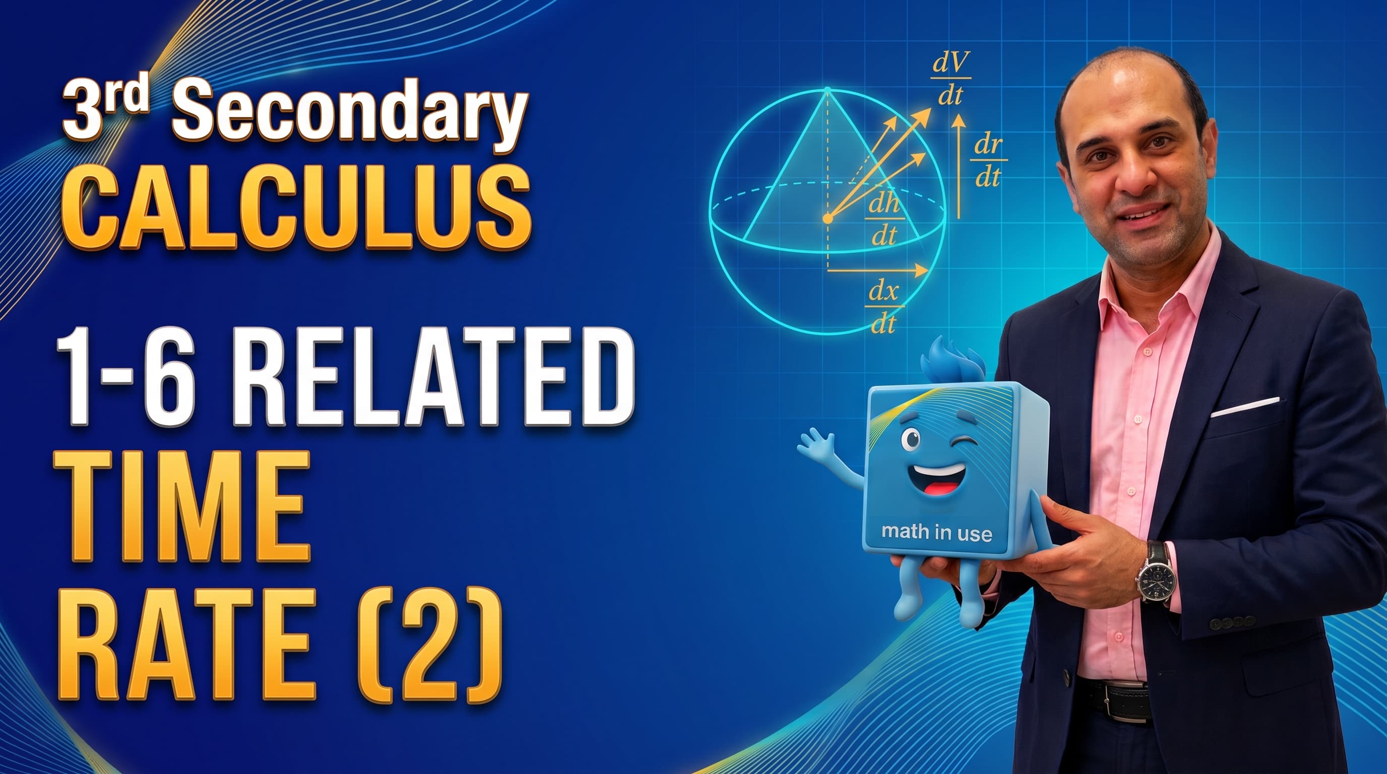 3S Calculus (1-6) Related time rate (2)