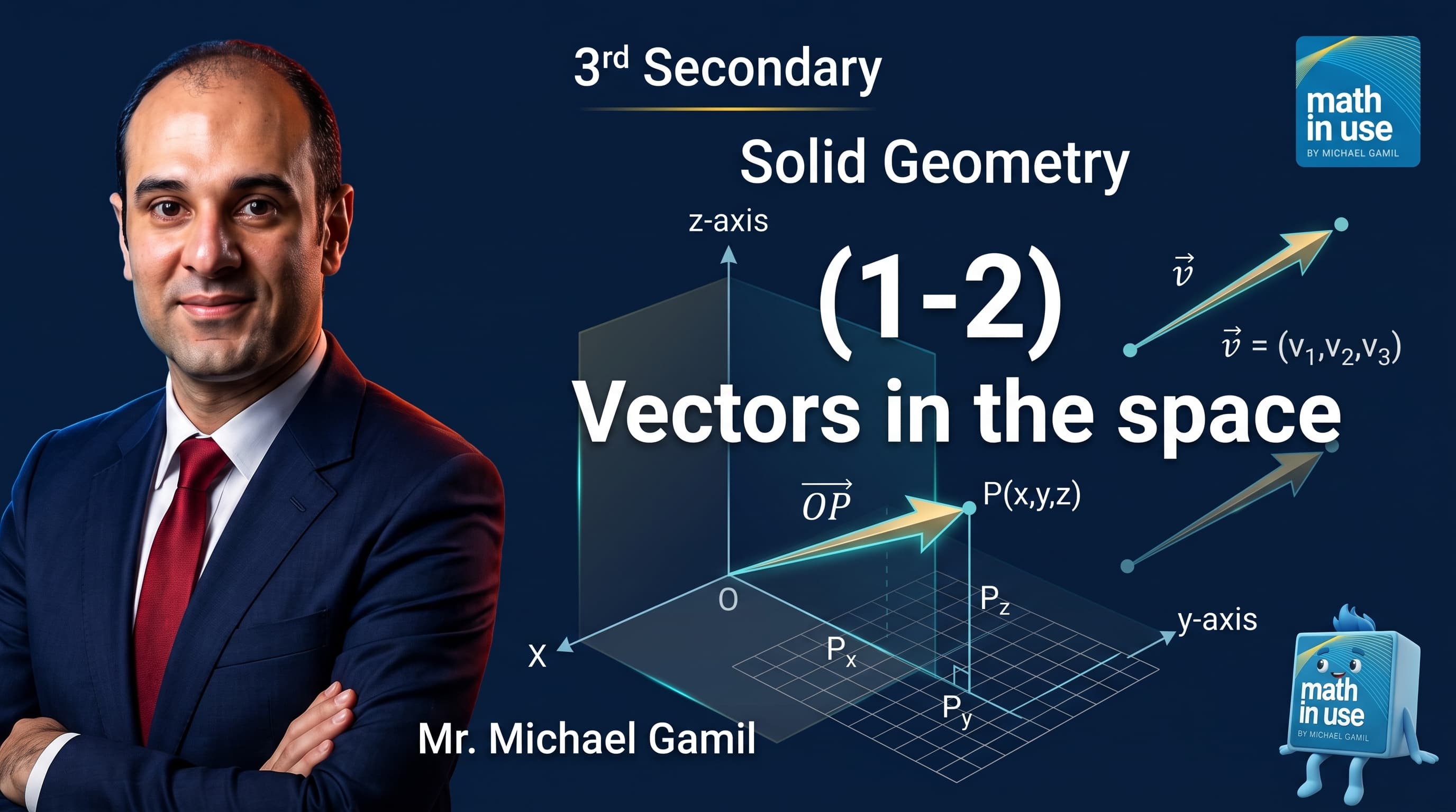 3S Solid (1-2) Vectors on the space