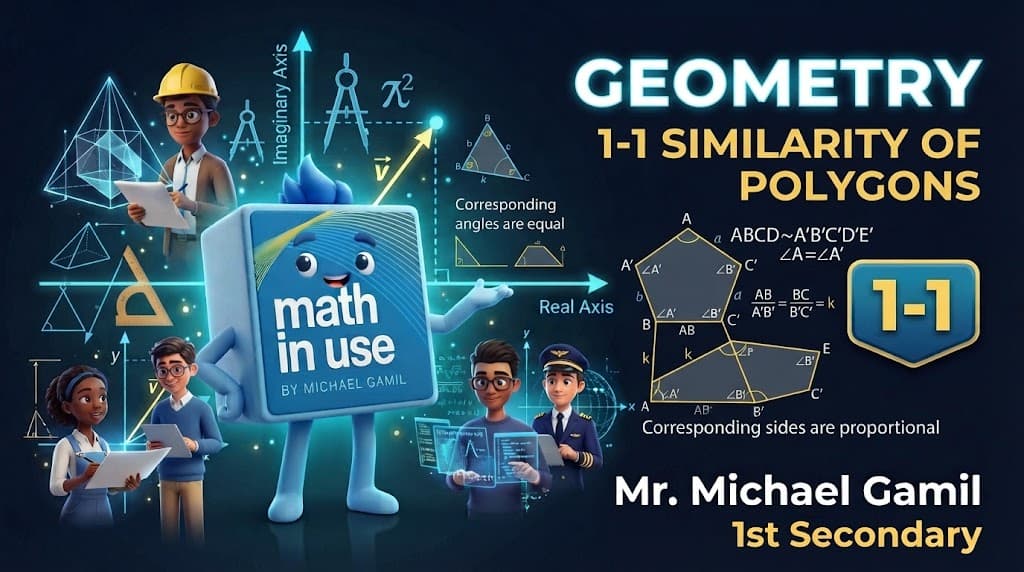 1S Geometry Similarity of polygons