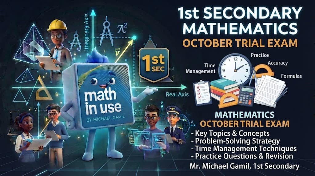 1St Sec. October trial exam