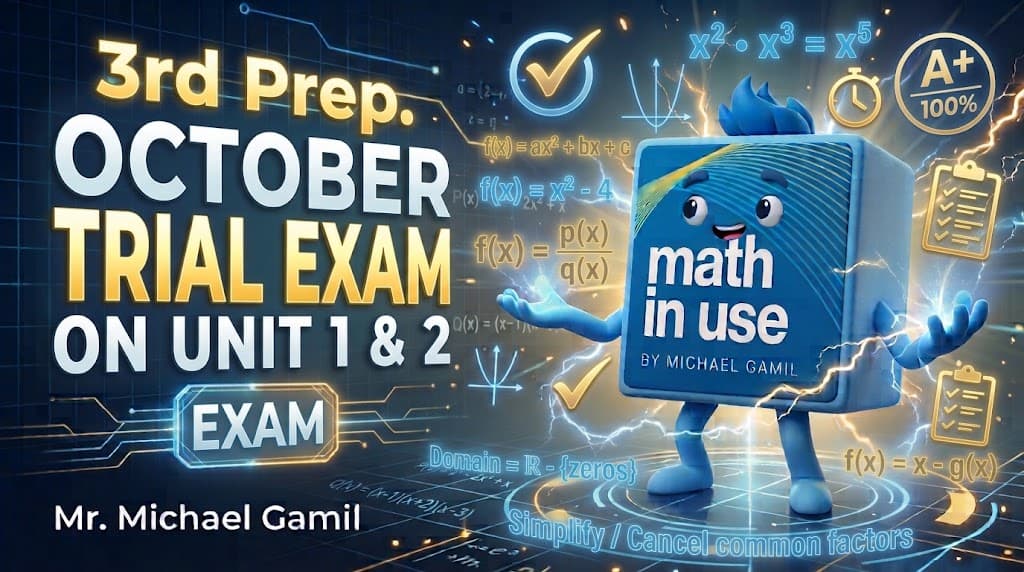 3P October trial exam