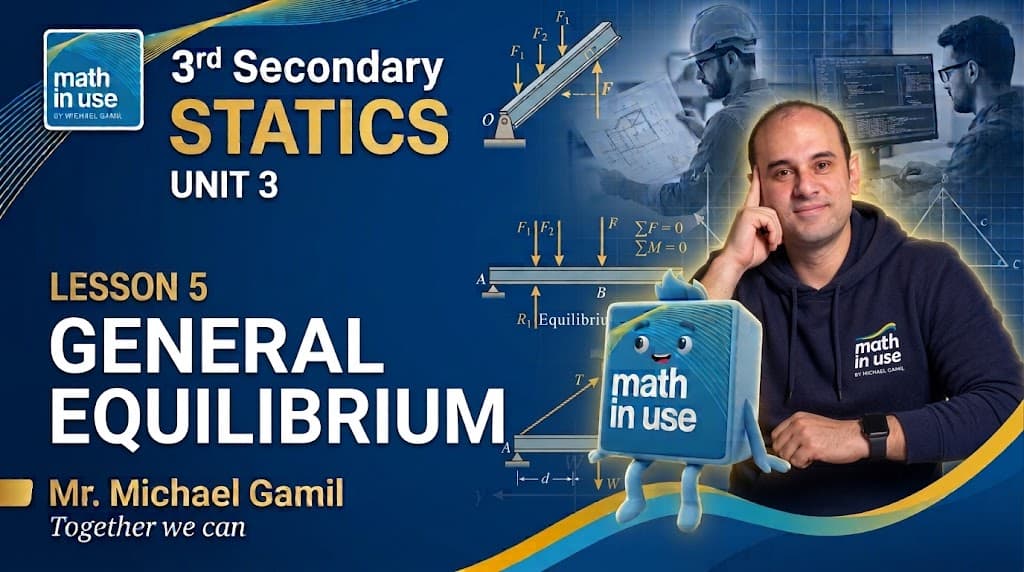 3S Statics Unit 3 | General equilibrium