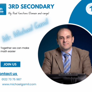 2nd Sec. Alg. Real functions (Domain and range)