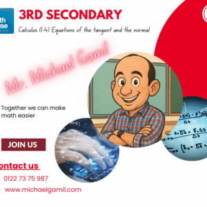 3S Calculus (1-5) Equation of tangent and normal