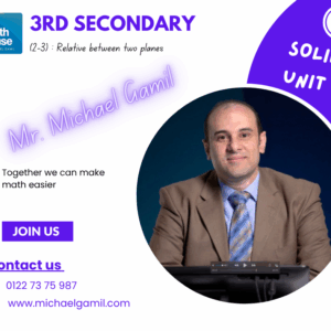 3S Solid Relative position of two planes