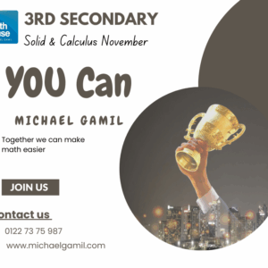 3S Solid and Calculus November trial exam