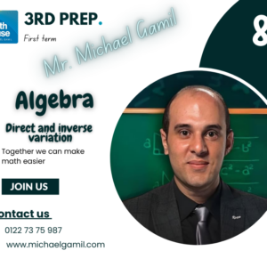 3P T1 Alg. Direct and inverse variations